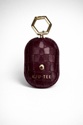 Crocodile burgundy